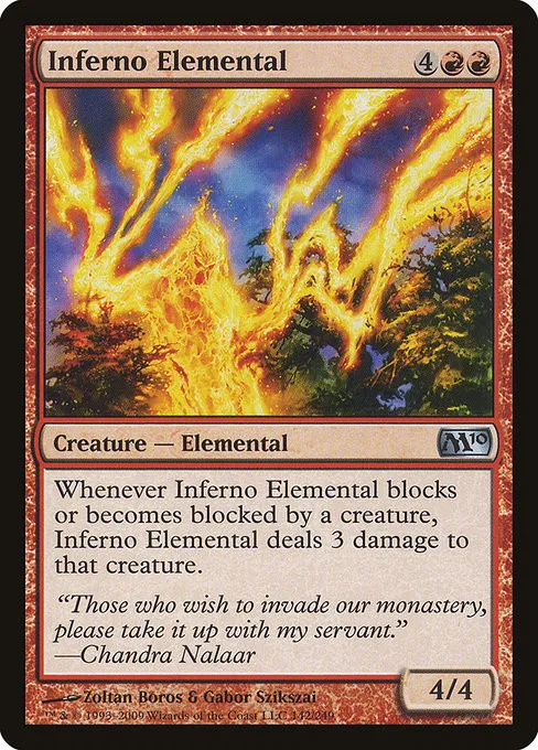Inferno Elemental - Foil