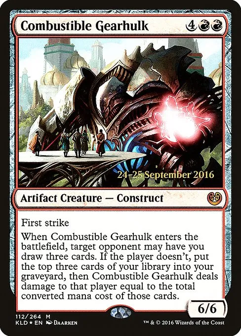 Combustible Gearhulk - Foil