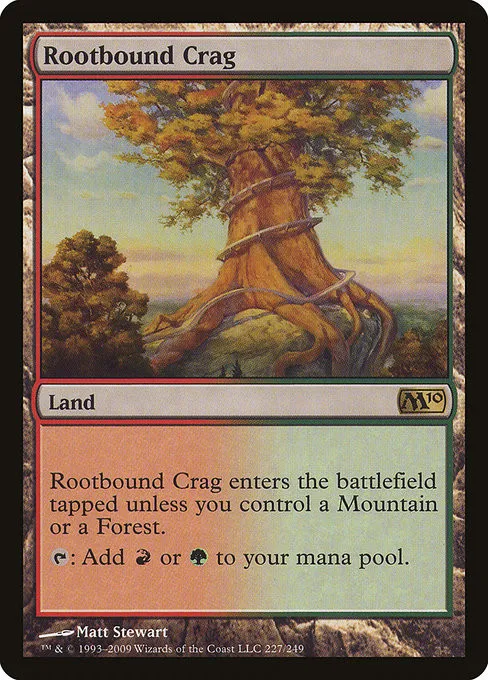 Rootbound Crag - Foil