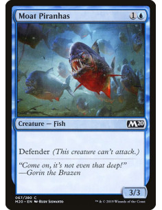 Moat Piranhas - Foil