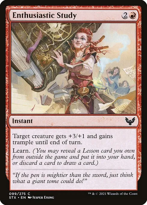 Enthusiastic Study - Foil