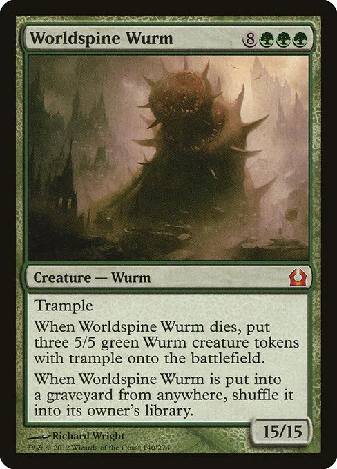 Worldspine Wurm - Foil