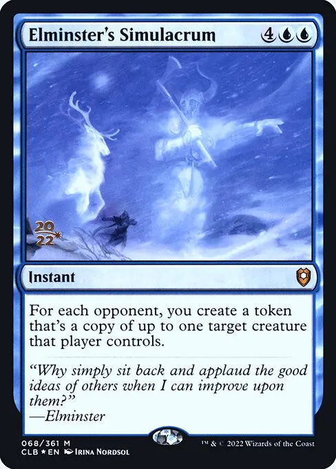 Elminster's Simulacrum - Foil