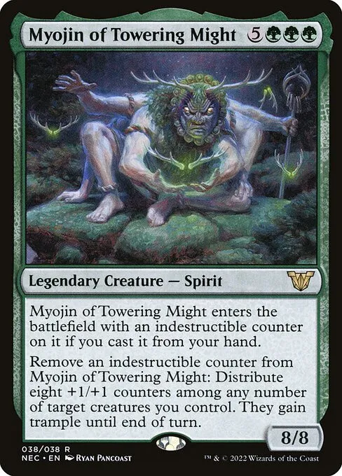 Myojin of Towering Might - Foil