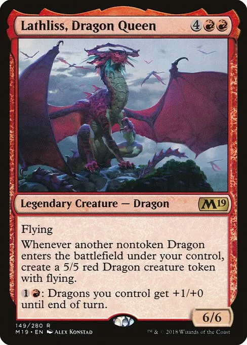 Lathliss, Dragon Queen - Foil