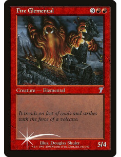 Fire Elemental - Foil