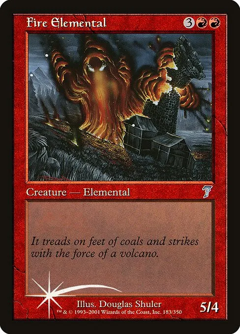 Fire Elemental - Foil