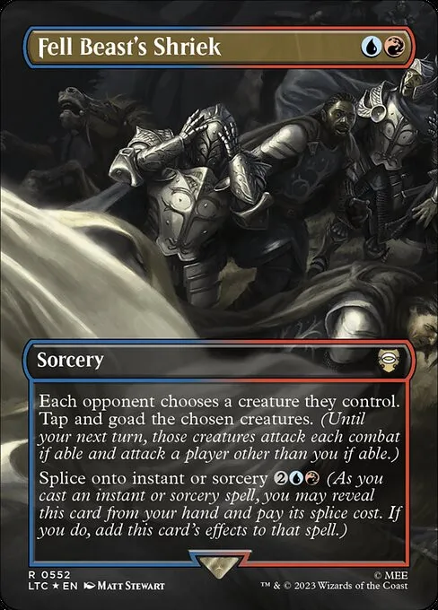 Fell Beast's Shriek - Foil