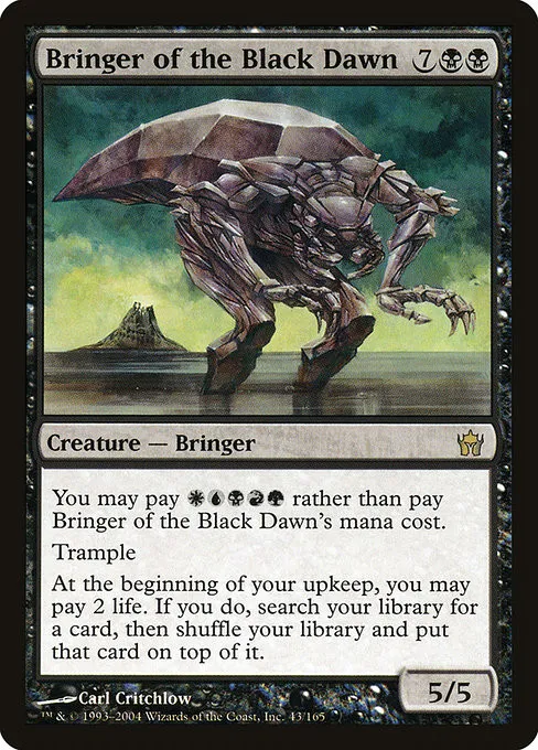 Bringer of the Black Dawn - Foil