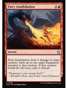 Fiery Annihilation - Foil