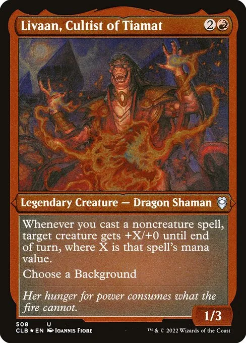 Livaan, Cultist of Tiamat - Foil