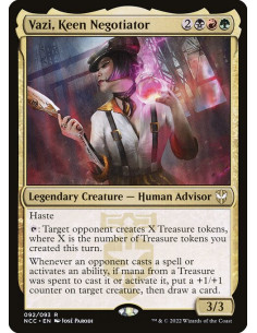 Vazi, Keen Negotiator - Foil