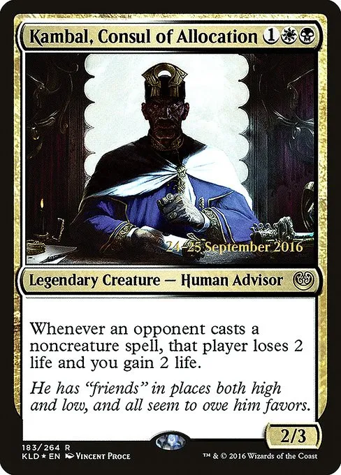 Kambal, Consul of Allocation - Foil
