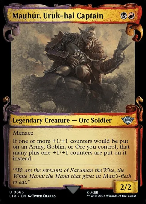 Mauhúr, Uruk-hai Captain - Foil