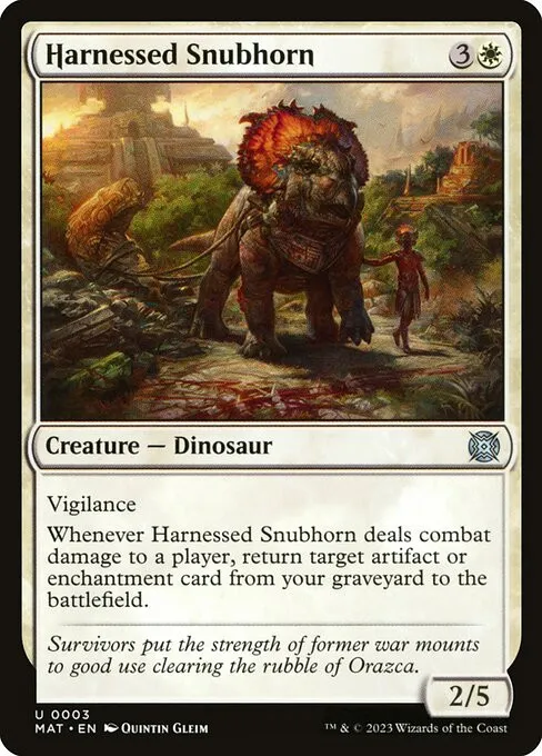Harnessed Snubhorn - Foil