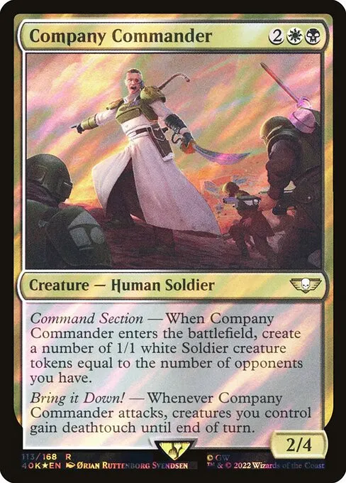 Company Commander - Foil