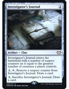Investigator's Journal - Foil
