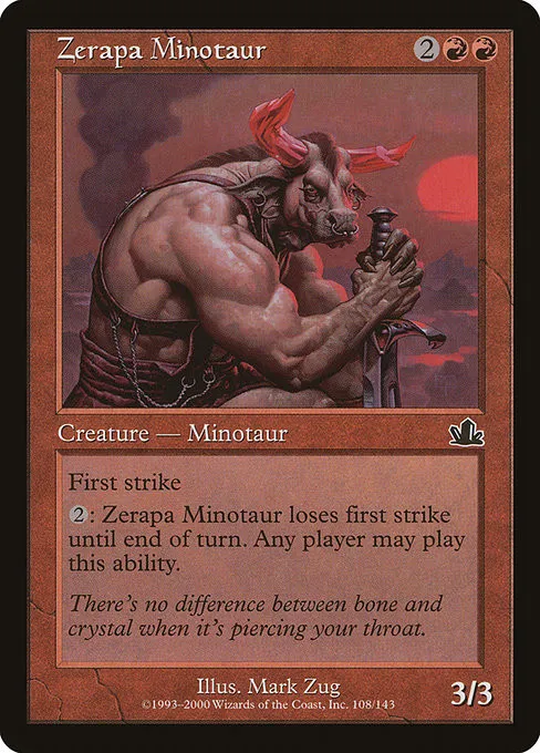 Zerapa Minotaur - Foil