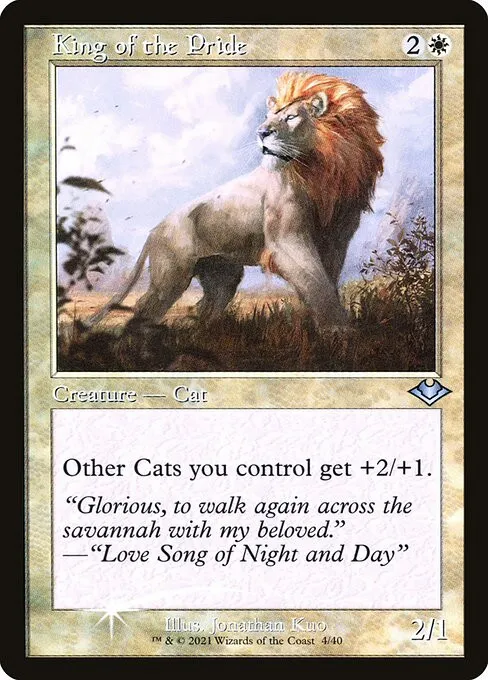 King of the Pride - Foil