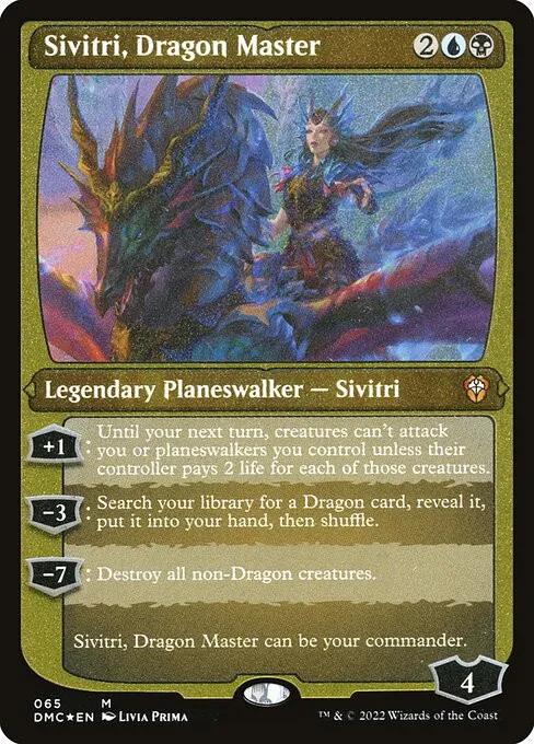 Sivitri, Dragon Master - Foil