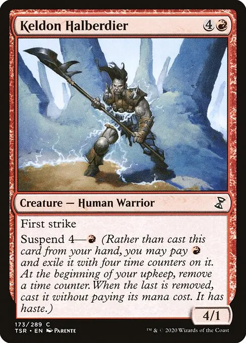 Keldon Halberdier - Foil