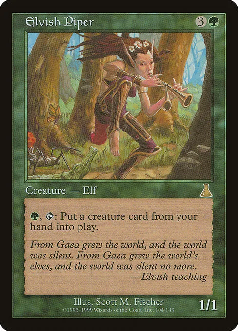 Elvish Piper - Foil