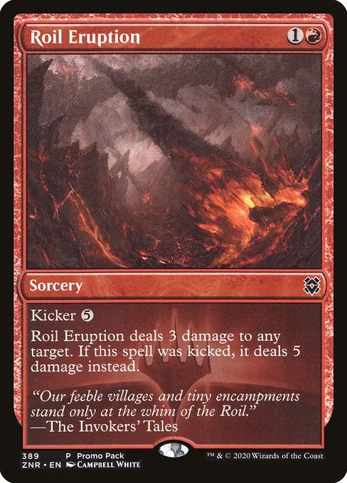 Roil Eruption - Foil
