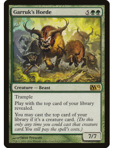 Garruk's Horde - Foil