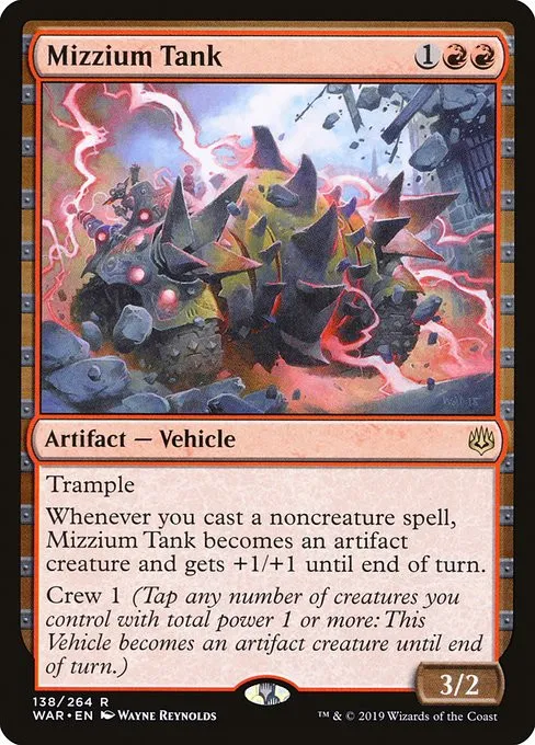 Mizzium Tank - Foil