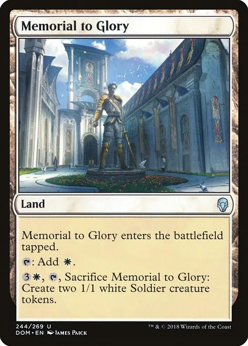 Memorial to Glory - Foil