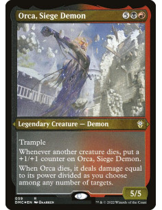 Orca, Siege Demon - Foil