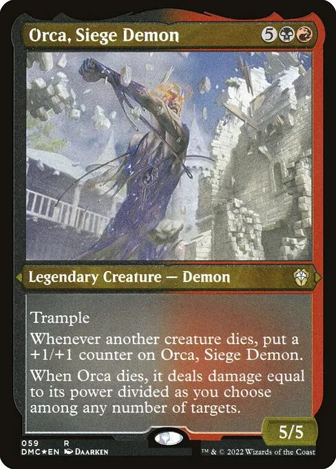 Orca, Siege Demon - Foil