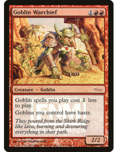 Goblin Warchief - Foil