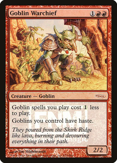 Goblin Warchief - Foil