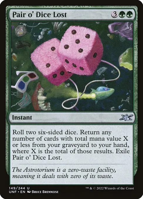 Pair o' Dice Lost - Foil