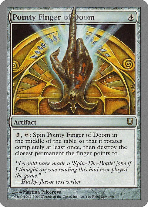 Pointy Finger of Doom - Foil