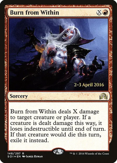 Burn from Within - Foil