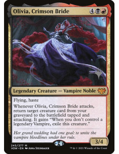 Olivia, Crimson Bride - Foil