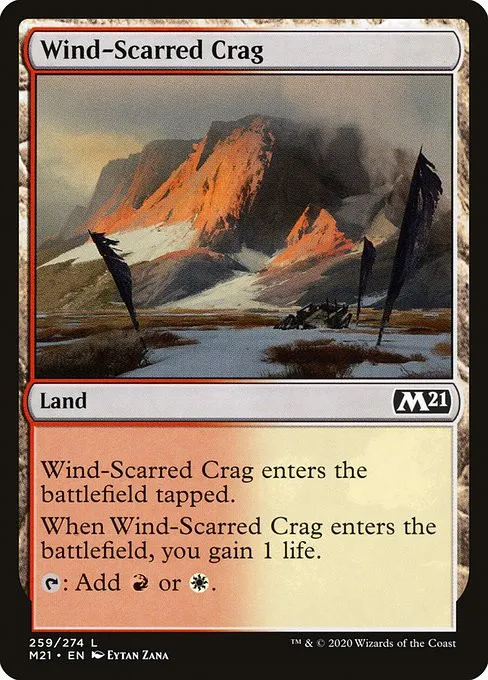 Wind-Scarred Crag - Foil