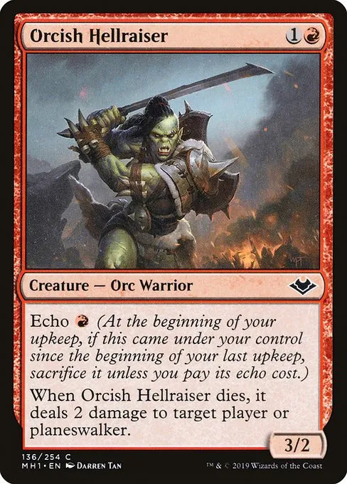 Orcish Hellraiser - Foil