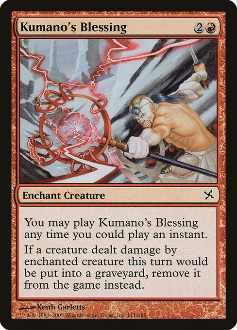 Kumano's Blessing - Foil