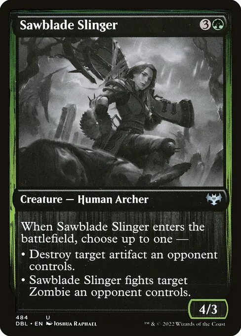 Sawblade Slinger - Foil