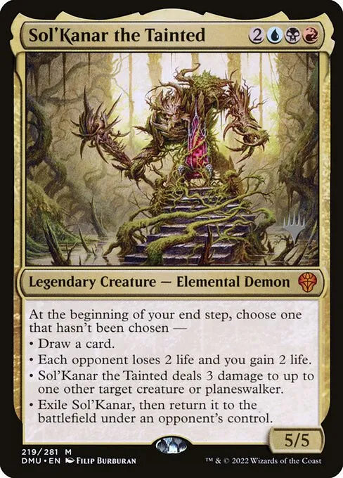 Sol'Kanar the Tainted - Foil