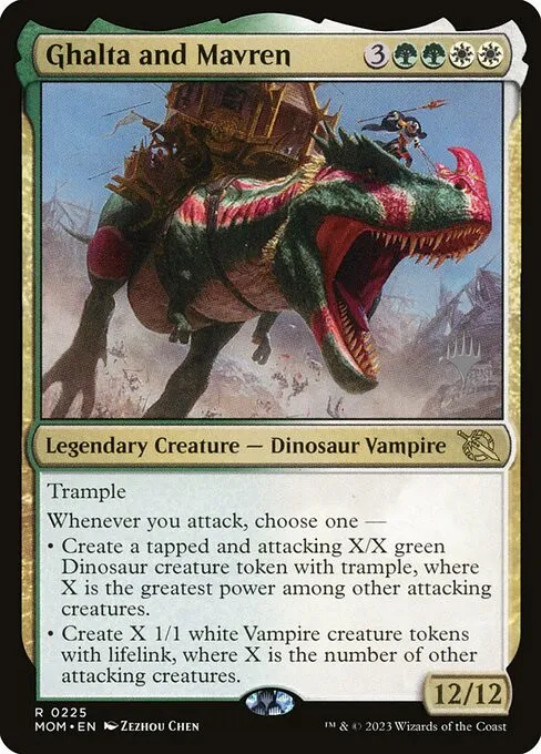 Ghalta and Mavren - Foil