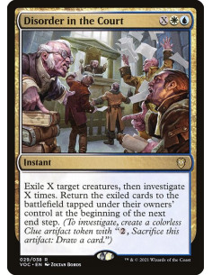 Disorder in the Court