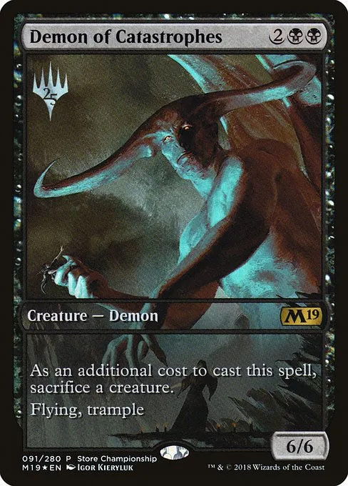 Demon of Catastrophes - Foil