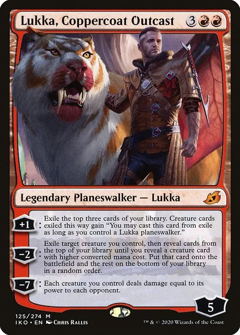 Lukka, Coppercoat Outcast - Foil