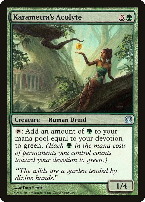 Karametra's Acolyte - Foil