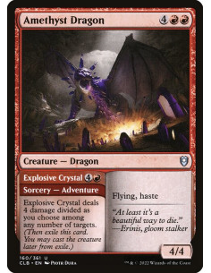 Amethyst Dragon // Explosive Crystal