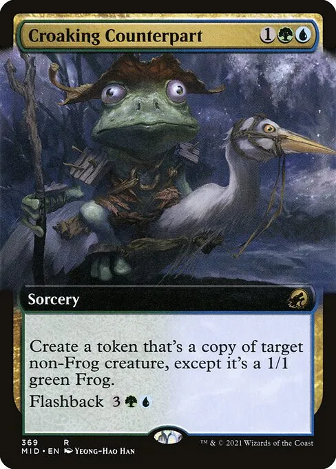 Croaking Counterpart - Foil